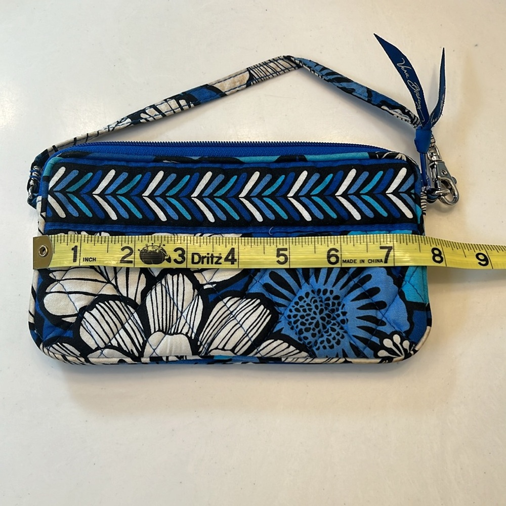 Vera Bradley Blue Bayou Wristlet - Picture 3 of 5